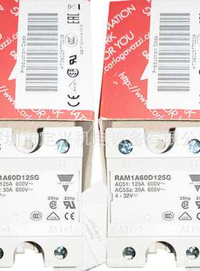 瑞士佳乐RAM1A60D125G单相固态继电器
