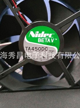 原装日本NidecTA450DC B34978-55 24V 0.41A 12038大风变频器风扇