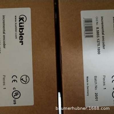 kubler编码器资料8.3720.2311.0050代理Dynapar编码器