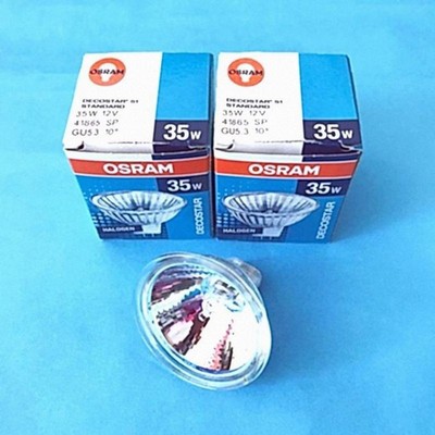 欧司朗OSRAM 原装进口 12V35W 41865 SP 10度GU5.3显微镜灯泡