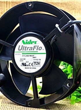 Nidec X17L24BS1M5-07A041 17250 24V 3.8A 17CM 轴流大风量风扇