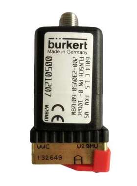 burkert 德德电磁阀 6014-00501207全新电磁阀501207现货6014