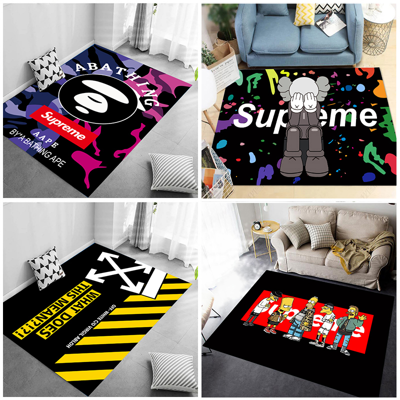 个性潮牌地毯卧室客厅沙发