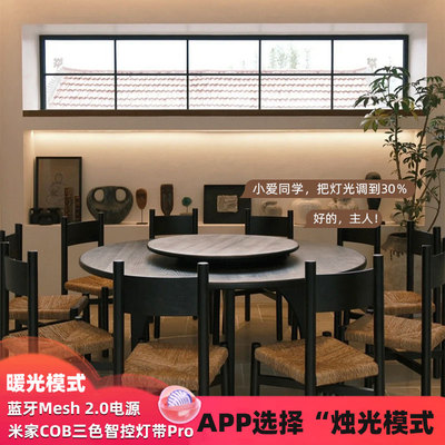 5mmCOB灯带已接入米家智能无极调