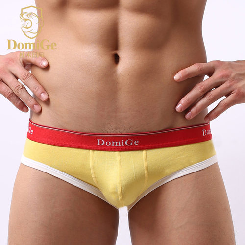 厂家直供现货 DomiGe男士三角内裤5040 U凸 莫代尔低腰男式三角裤