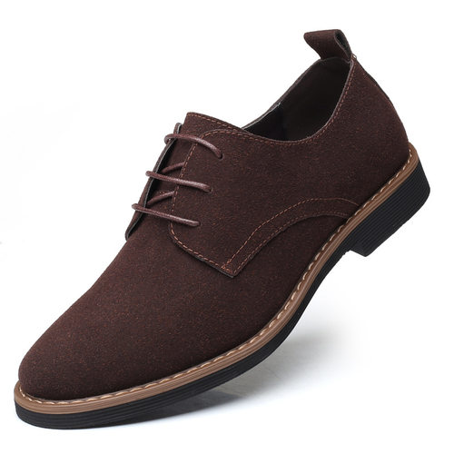 Suede suede shoes in large size for men大码男士磨砂皮鞋48 47