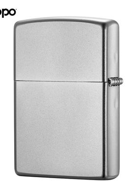 之宝ZIPPO打火机正版磨砂四叶草zppo刻字zipoo原装正品煤油送