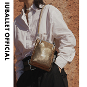 IUBALLET 金色小方包女斜挎包文艺风迷你包手机包 2026新品