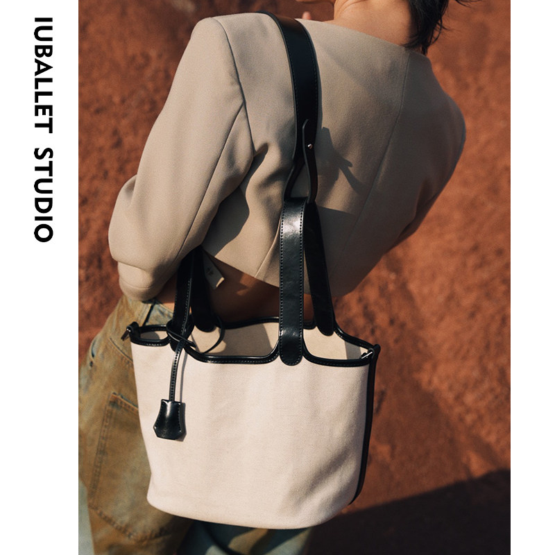 IUBALLET 在花里 2025新品设计菜篮子包高级感托特包通勤手提包,箱包皮具/热销女包/男包,托特包,淘宝优惠券,粉丝福利购,淘宝优惠卷