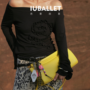 IUBALLET 简集公式 极简通勤包头层牛皮单肩斜挎包女