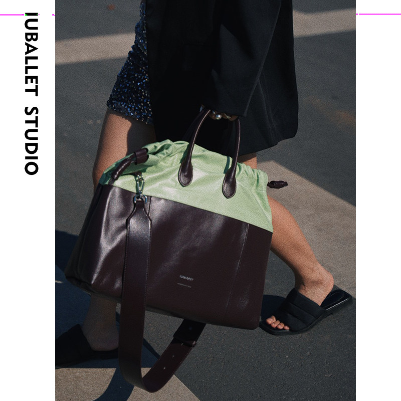 IUBALLET新品原创真皮托特包百搭通勤单肩手提包大容量购物袋