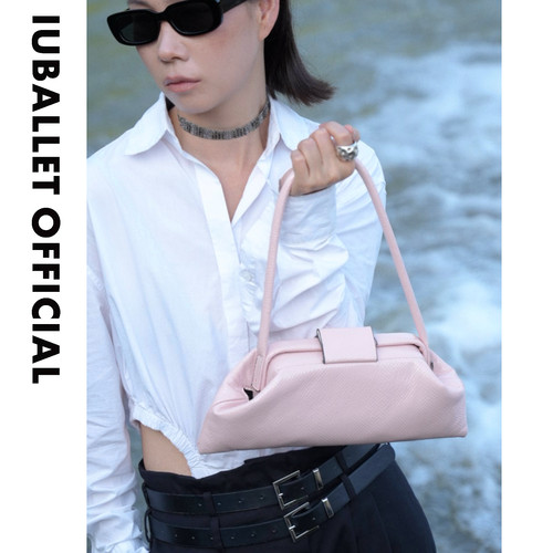 IUBALLET 2026夏季新品法棍包女通勤单肩包轻便小包包真皮腋下包