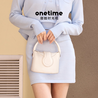 onetime奶酪包个性手提包水桶包