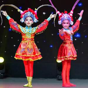 沁园春雪刀马旦演出服小舞蹈家