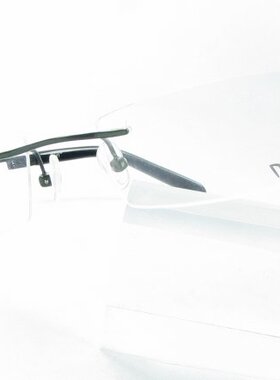 IKKS 无框眼镜架 IK18751A 军绿 紧固形无螺丝设计 男女 细框