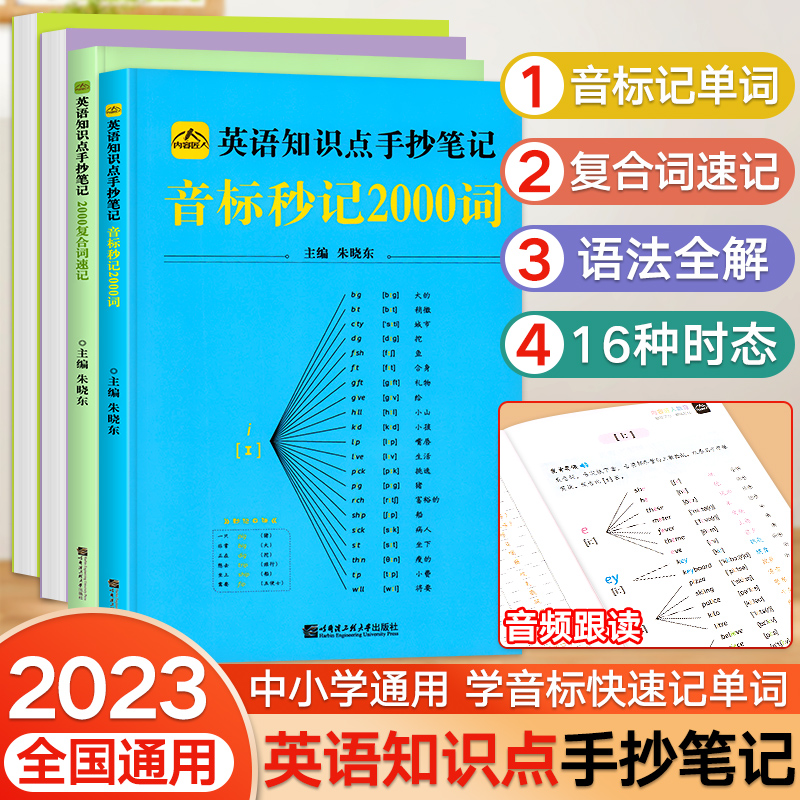 中小学生英语知识点手抄笔记本