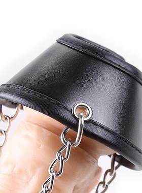 BDSM Tug On Balls Penis Ring,Leather Parachute Scrotum Ball