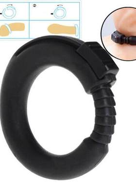 Liquid Silicone Inflatable Bondage Ball Ring Detachable Dela