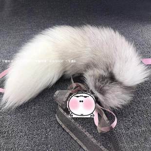 尾巴性感sm情侣可拆卸尾巴狐狸插件cos尾巴小玩具猫尾巴插件道具