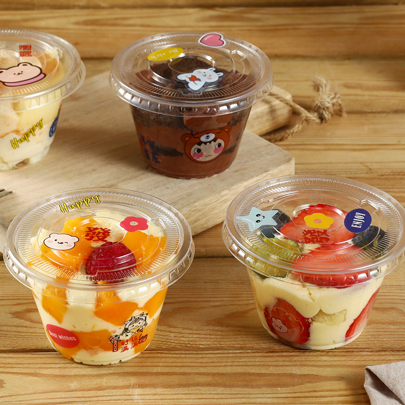 透明加厚网红蛋糕杯包装盒联新