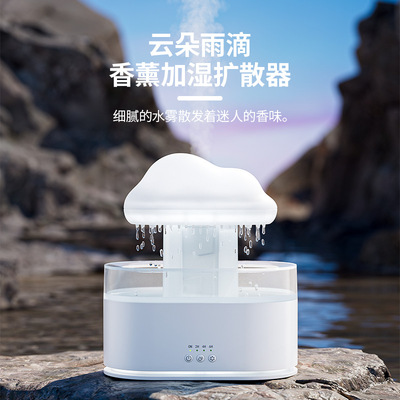 雨滴加湿器卧室自动喷香香薰机
