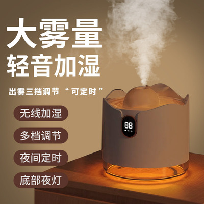 香薰夜灯大雾量加湿器送香薰精油