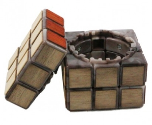 MEFFERT 限量收藏版 木纹宝盒3阶魔方 S麦菲特木纹宝盒三阶魔方