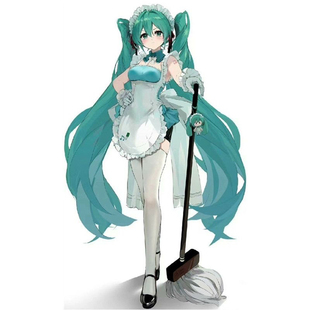 漫喵MANMIAO  初音私设家政套装女仆装cos服miku 可爱cosplay服装