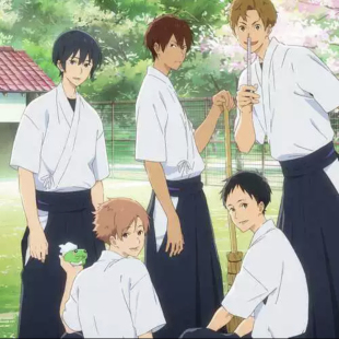 弦音风舞高中弓道部鸣宫凑cos服藤原愁弓道服cosplay动漫服装全套