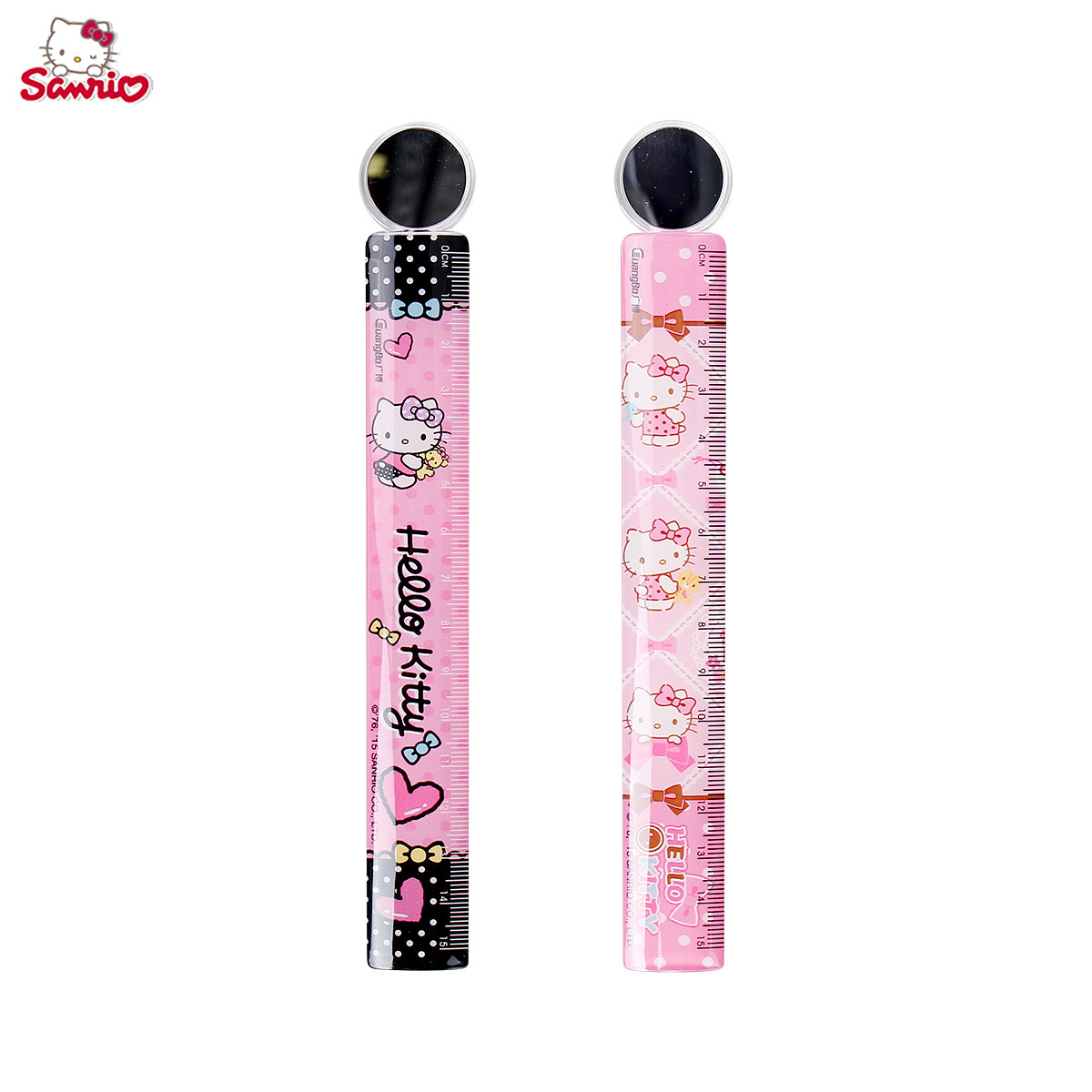 hellokitty可爱卡通创意15cm儿童用直尺带镜子小学生文具学习尺子在类目 电子词典/电纸书/文化用品, 绘图测量用品, 各类尺/三角板中 - 来自Buy2taobao.com提供专业的淘宝代购服务