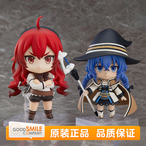 GSC 无职转生 粘土人 洛琪希 艾莉丝 动漫周边 Q版可动手办