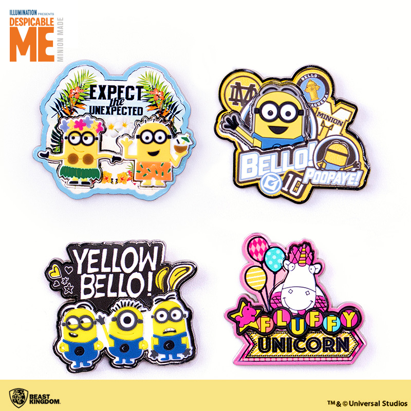 野兽王国小黄人卡通胸针圣诞礼物