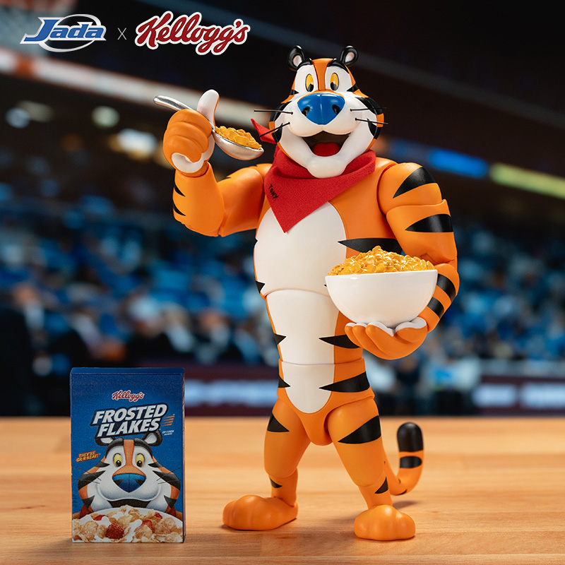现货 Jada toys 1/12 家乐氏 Kellogg 托尼虎 可动手办人偶