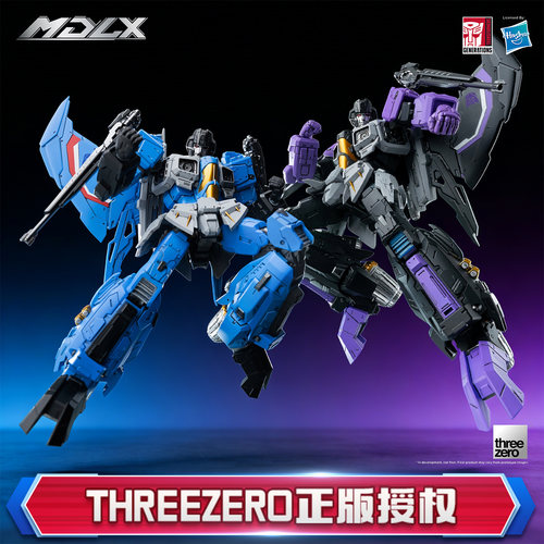 threezero变形金刚MDLX 闹翻天 惊天雷 可动手办模型礼物