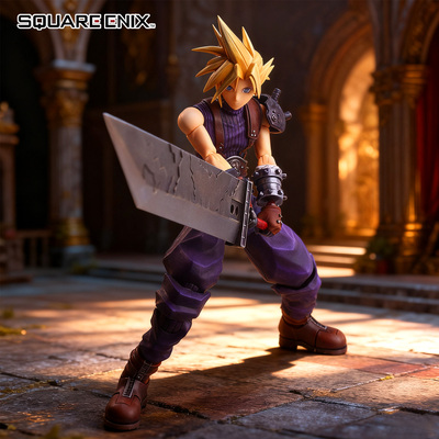 预定 史克威尔 最终幻想 VII STRUCTURE ARTS 克劳德·斯特莱夫