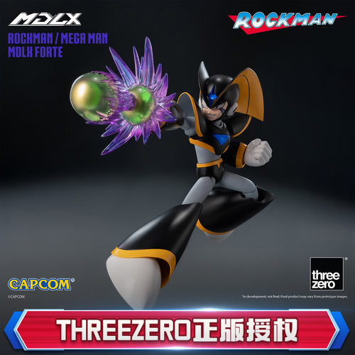 预定threezero洛克人佛鲁迪 标准版 MDLX收藏可动手办模型礼物