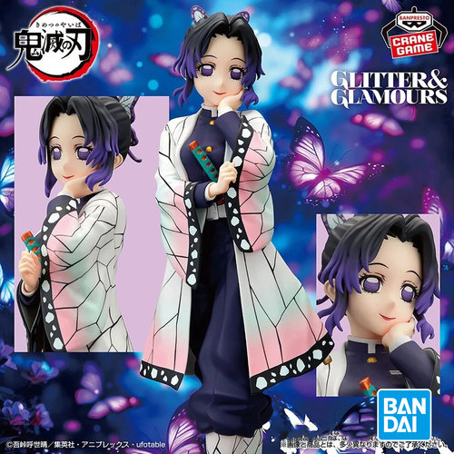 万代眼镜厂 GLITTER&GLAMOURS 鬼灭之刃 虫柱·蝴蝶忍 手办