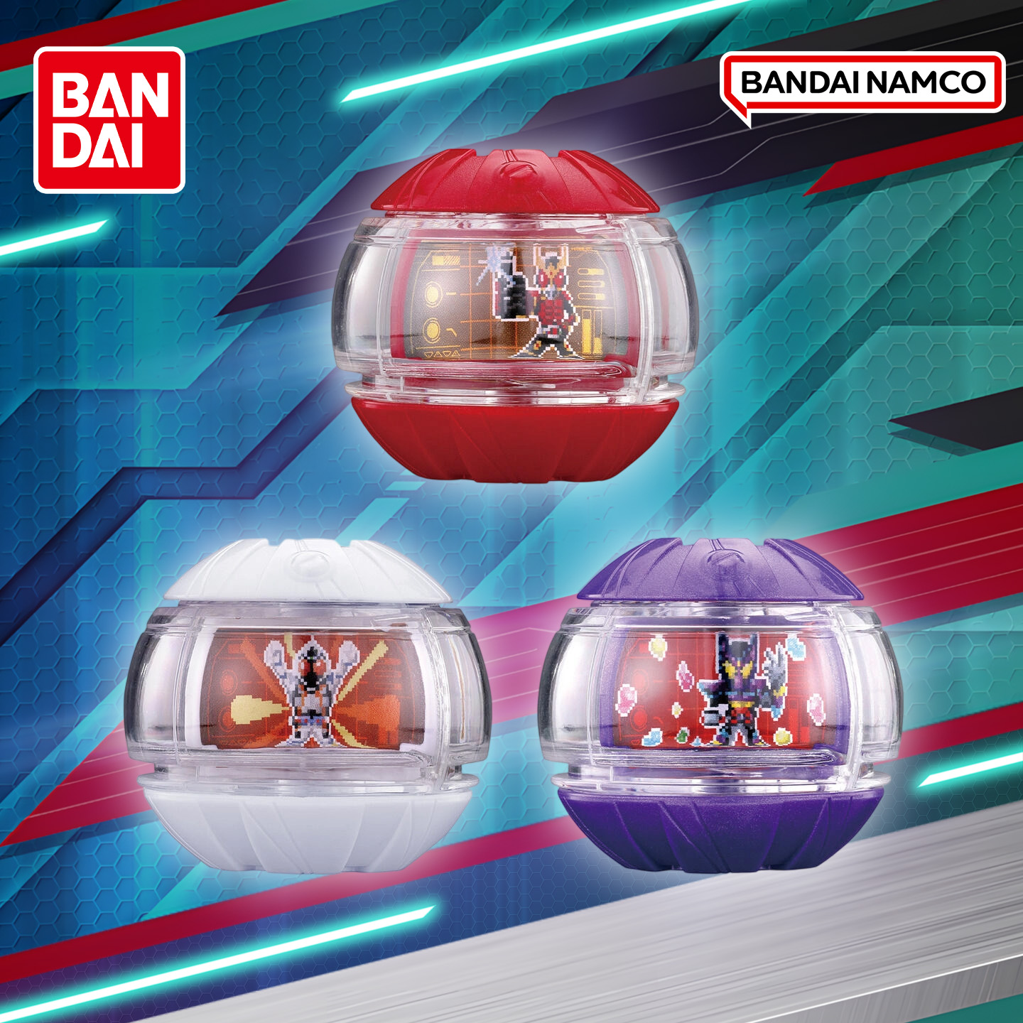 万代假面骑士ZEZTZ ZZZ 泽兹传奇骑士胶囊套装01弹配件玩具