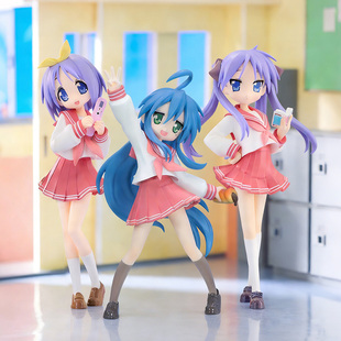 预定 FURYU 幸运星 Trio-Try-iT手办 柊司 柊镜 泉此方 景品