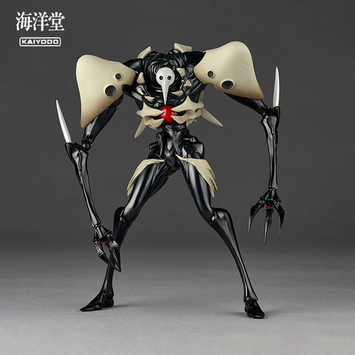 海洋堂转轮科技 EVA 新世纪福音战士 第四使徒 水天使 可动手办