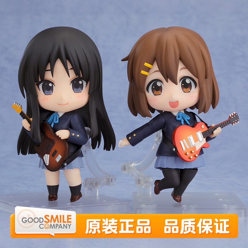 GSC 轻音少女 粘土人 平泽唯 2.0 秋山澪 呆唯 动漫 Q版可动手办