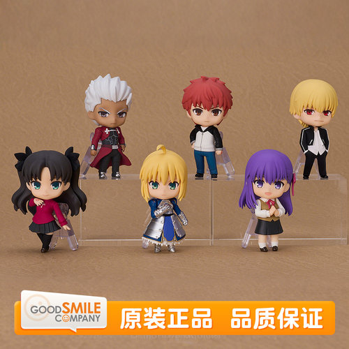 GSC 命运 粘土人 Fate 惊喜粘土人 Saber 金闪闪 士郎Q版手办