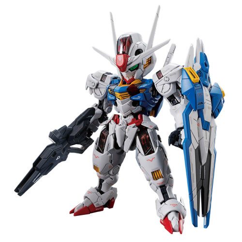 万代敢达拼装模型 MGSD 1/100 风灵 飞翼 MG 红异端 完美高达