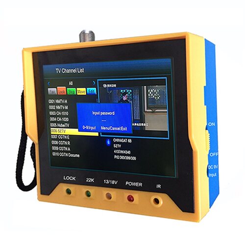 康普特KPT-356H DVB-S2 Digital Satellite Finder工程安装寻星仪