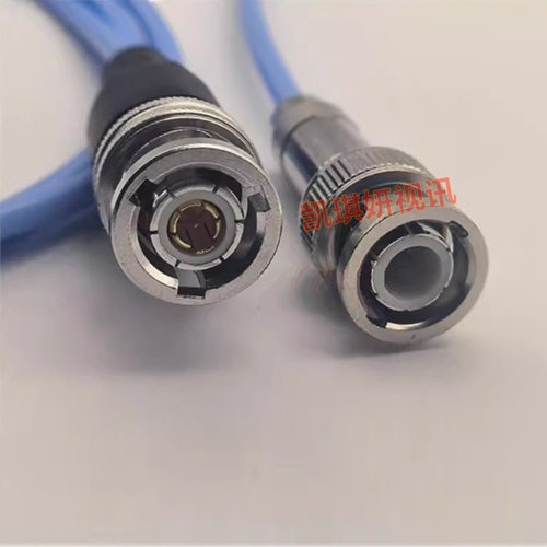 BNC公头转SMA镀银同轴线