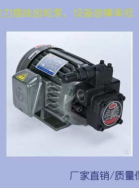 VNLP摆线齿轮泵 低噪音自吸润滑油泵TOP-320HB取代叶片泵厂家直销