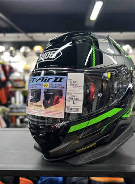 日本SHOEI GTAir2二代摩托车头盔机车全盔双镜片墨镜四季防雾