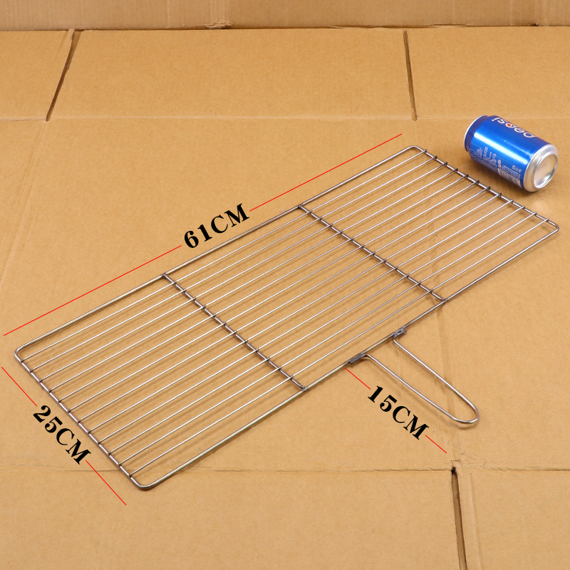 不锈钢烧烤网片加长加粗横条