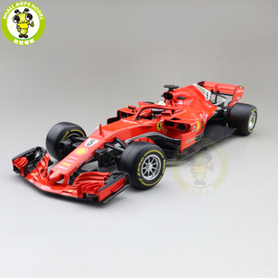 比美高1 H赛车玩具摆件 SF71 18仿真合金汽车模型法拉利F1方程式