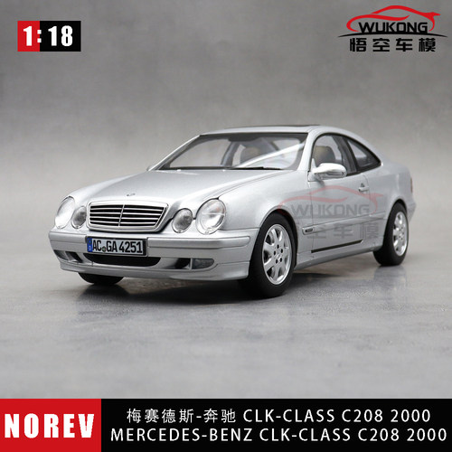 NOREV118奔驰CLK-C208合金车模